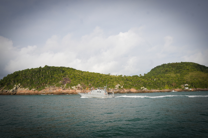 Na Ilha da Moela o primeiro Sistema de segurança no Porto de Santos
