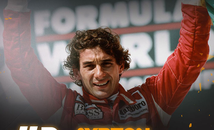Ayrton Senna agora é patrono do esporte brasileiro
