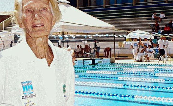 Maria Lenk declarada patrona da natação no Brasil 