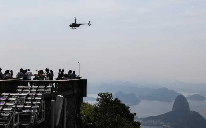 ANAC proibe voos de helicópteros sobre o Rio de Janeiro