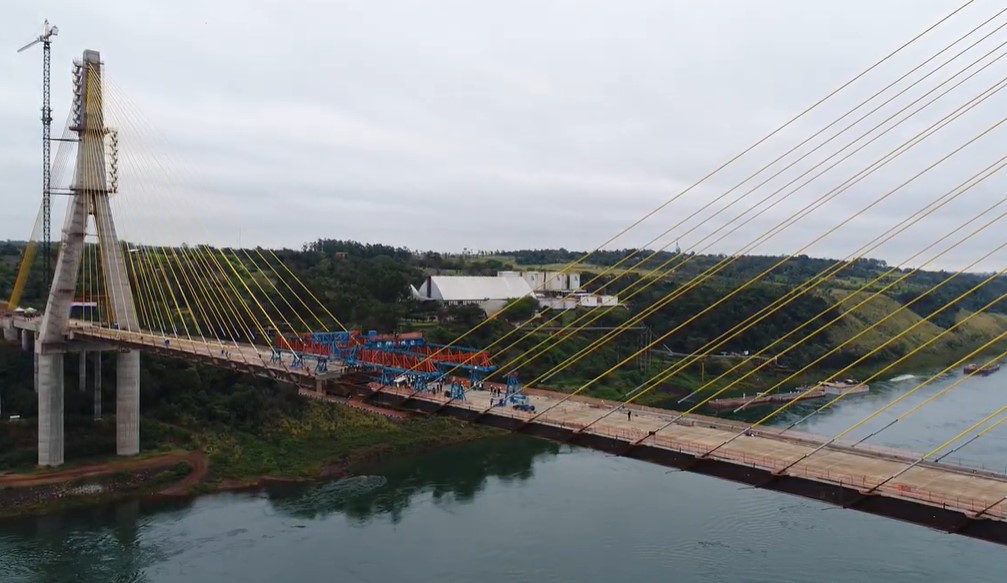Obras complementares causam demora na nova ponte Brasil-Paraguai 
