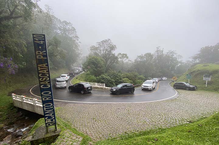 Reaberta, Estrada da Graciosa deve ser trafegada com cuidado