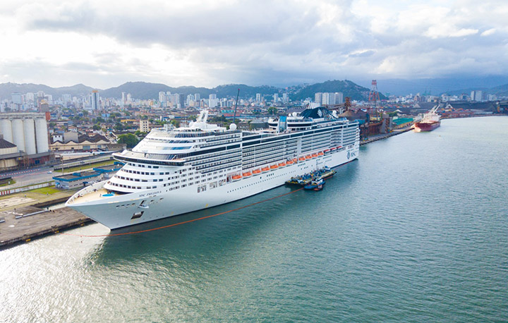 Temporada de cruzeiros termina domingo: 800 mil turistas