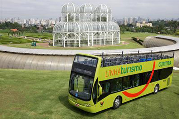 Curitiba Com Mais Uma Atração da Europa: Onibus de 2 Andares