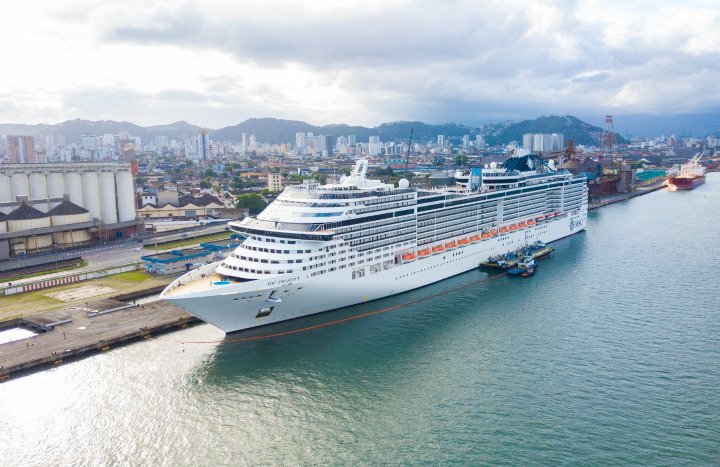 Temporada de cruzeiros no Brasil deve movimentar 900 mil passageiros
