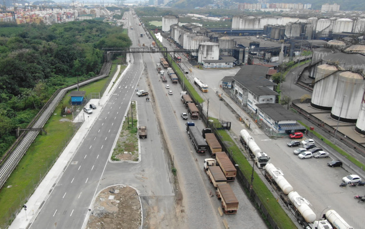 Edital de obras da perimetral do Porto de Santos, recebe propostas